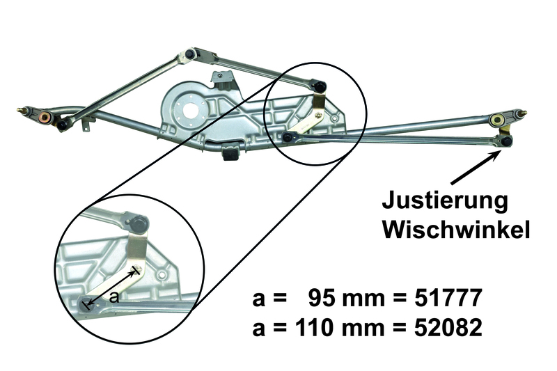 Wischergestänge