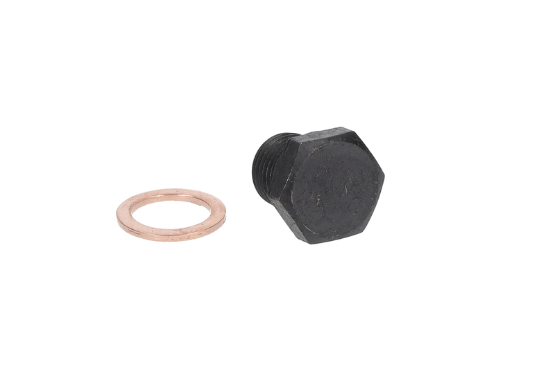 Closing screw, oil pan