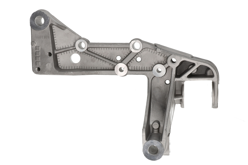 Halter, Querlenkerlagerung