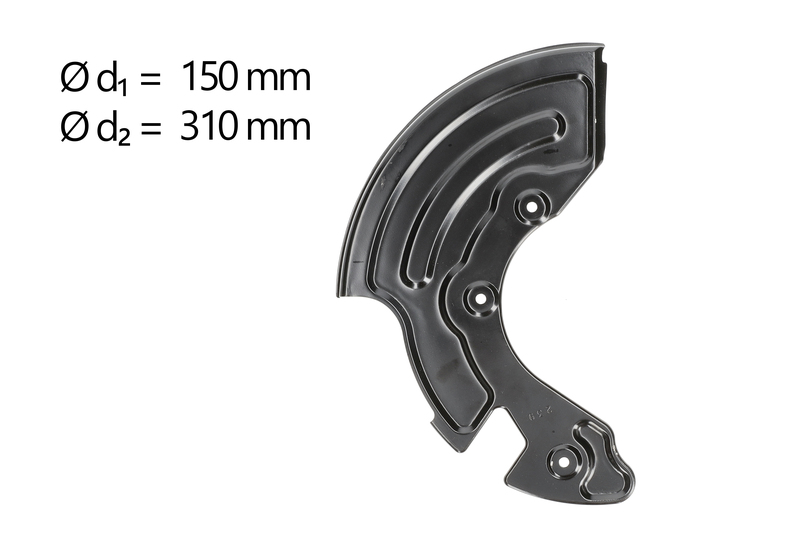 Spritzblech, Bremsscheibe