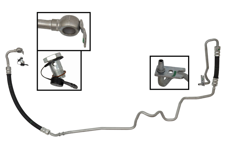 Hydraulikschlauch, Lenkung