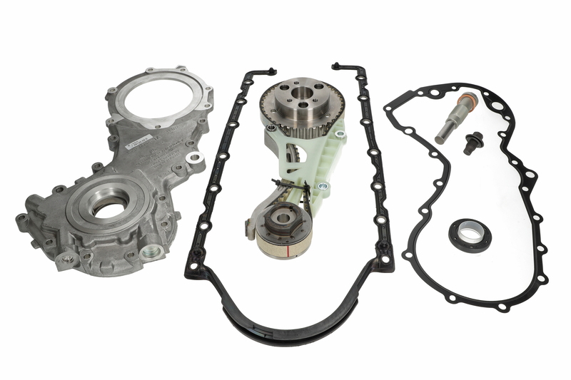 Oil pump set