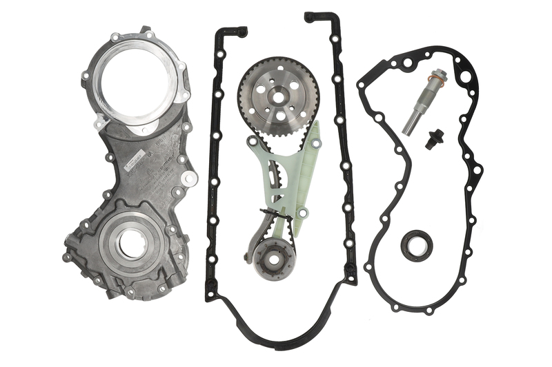 Oil pump set