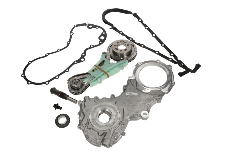 Oil pump set