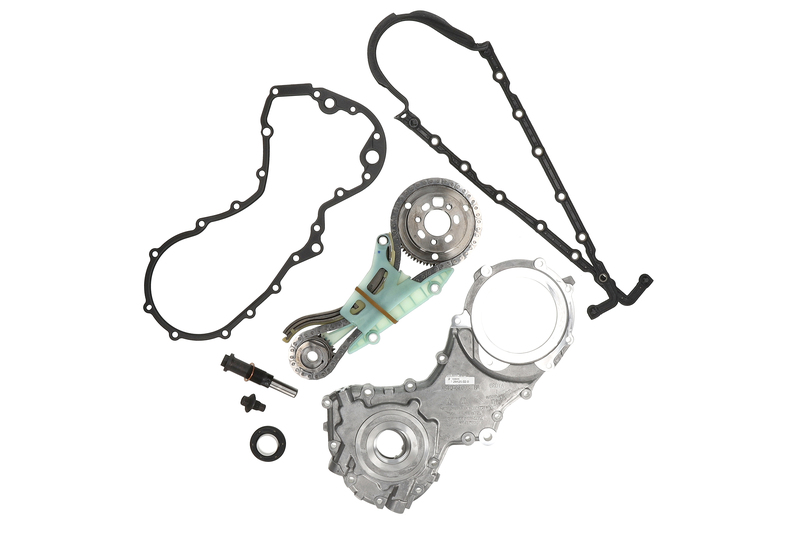 Oil pump set
