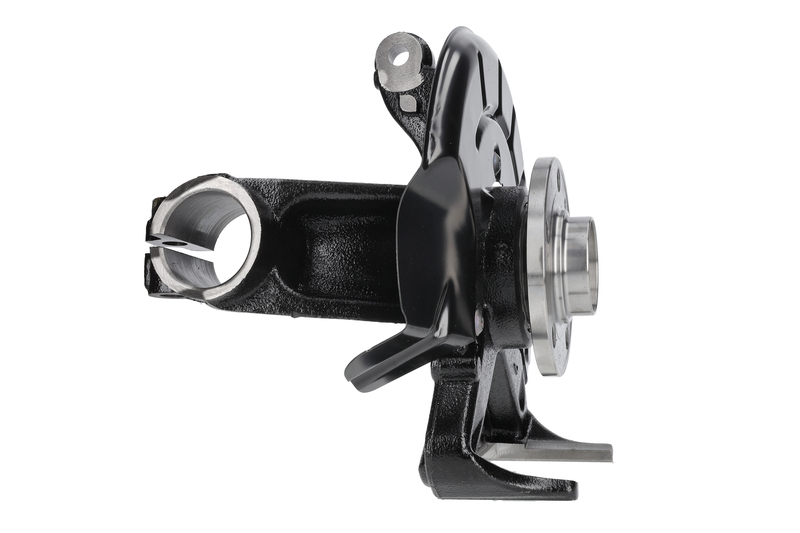 Steering knuckle set, suspension