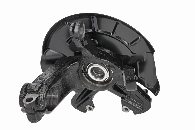 Steering knuckle set, suspension
