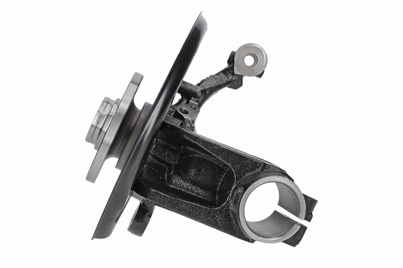 Steering knuckle set, suspension