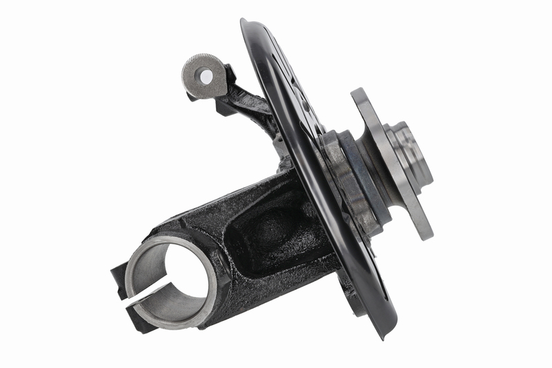 Steering knuckle set, suspension
