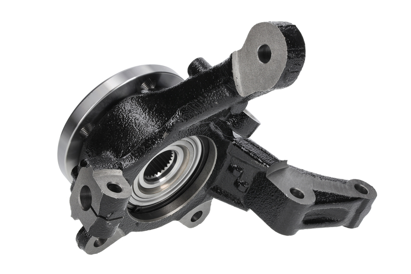 Steering knuckle set, suspension