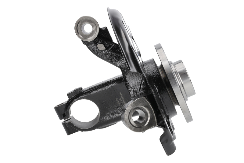 Steering knuckle set, suspension