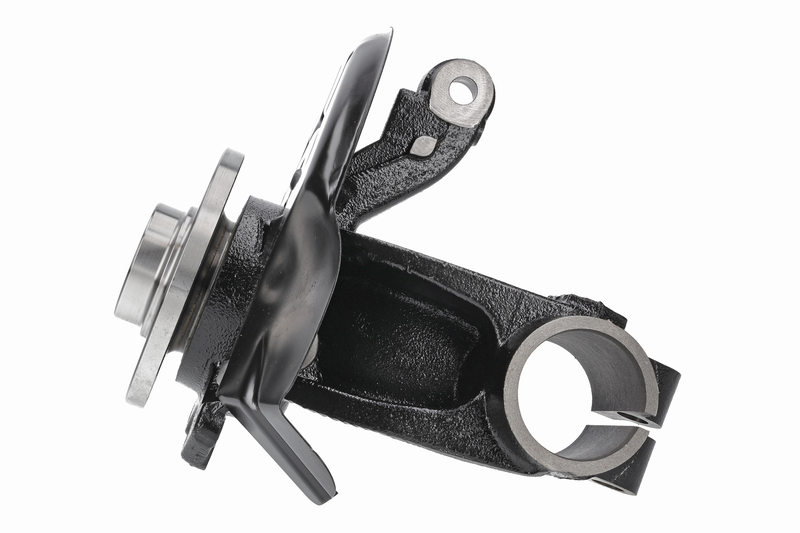 Steering knuckle set, suspension
