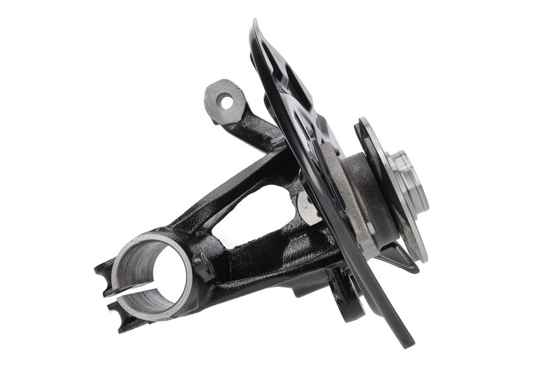 Steering knuckle set, suspension
