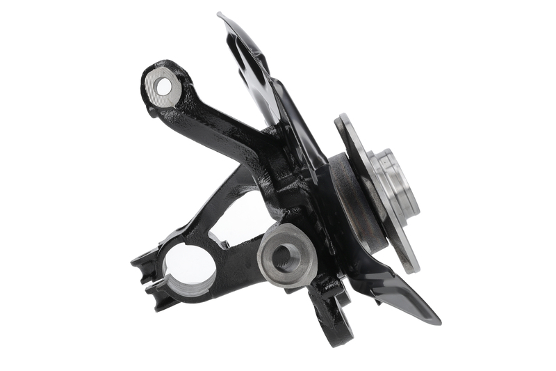 Steering knuckle set, suspension