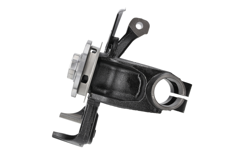 Steering knuckle set, suspension
