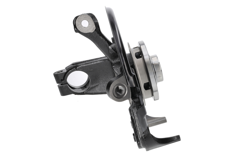 Steering knuckle set, suspension