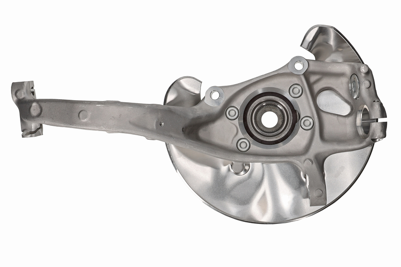 Steering knuckle set, suspension
