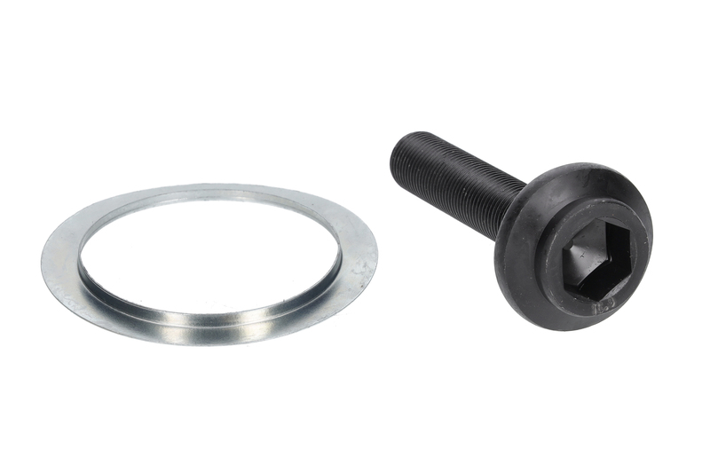 Steering knuckle set, suspension