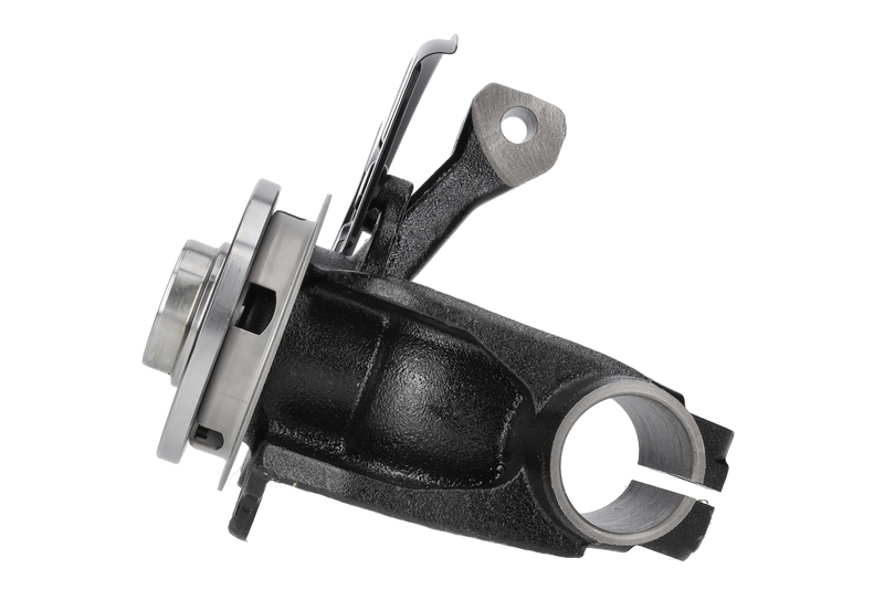 Steering knuckle set, suspension