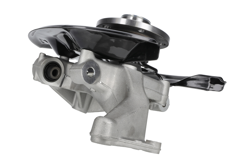 Steering knuckle set, suspension