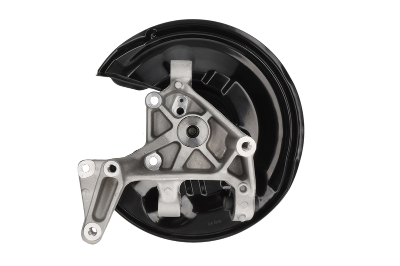 Steering knuckle set, suspension