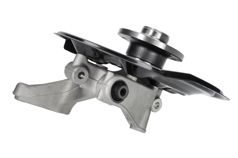 Steering knuckle set, suspensionion