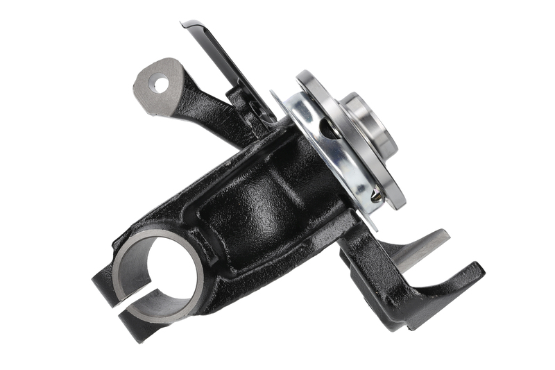 Steering knuckle set, suspension