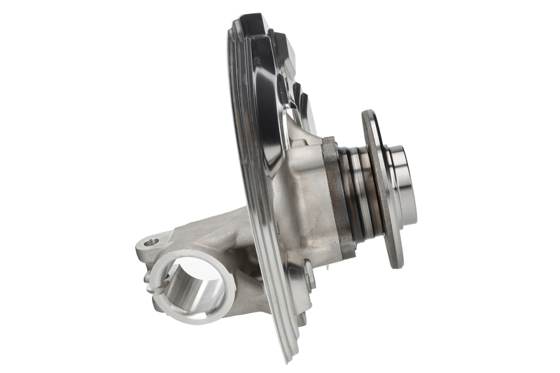 Steering knuckle set, suspension