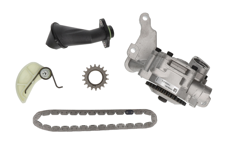 Oil pump set