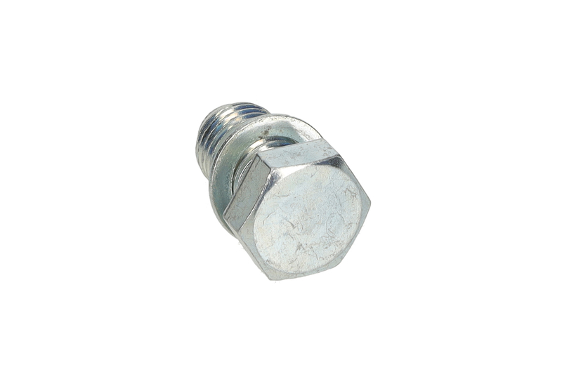 Closing screw, oil pan