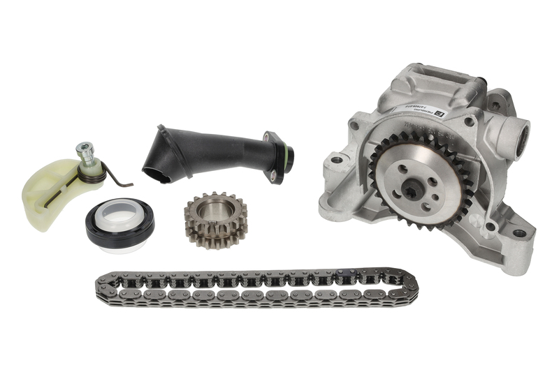 Oil pump set