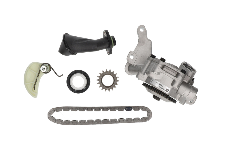 Oil pump set