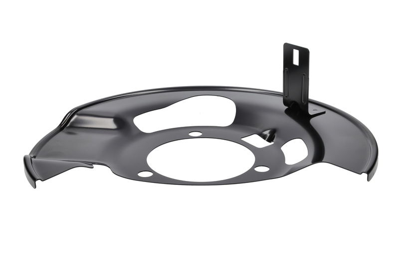 splash panel, brake disc