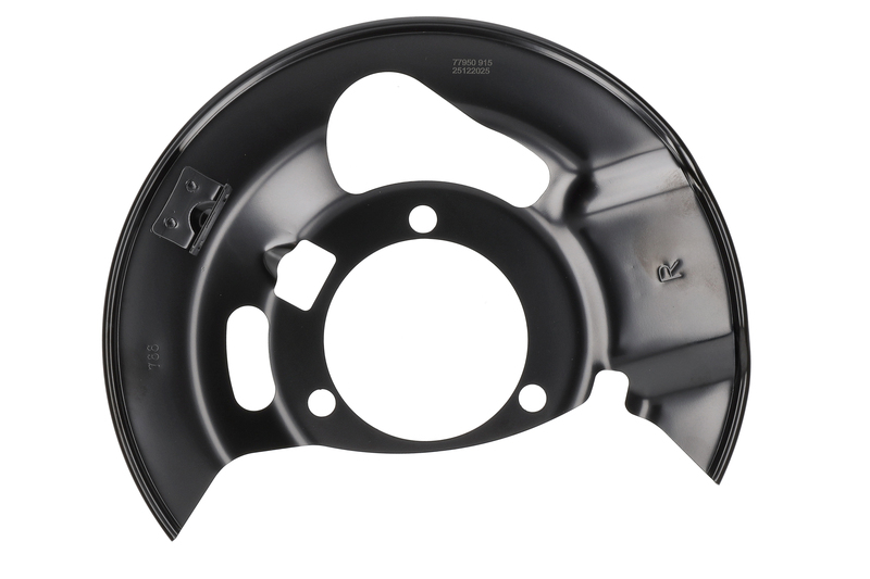 splash panel, brake disc