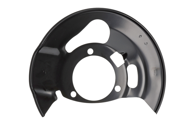 splash panel, brake disc