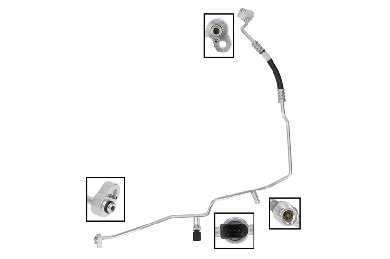 High/Low Pressure Line, air conditioning