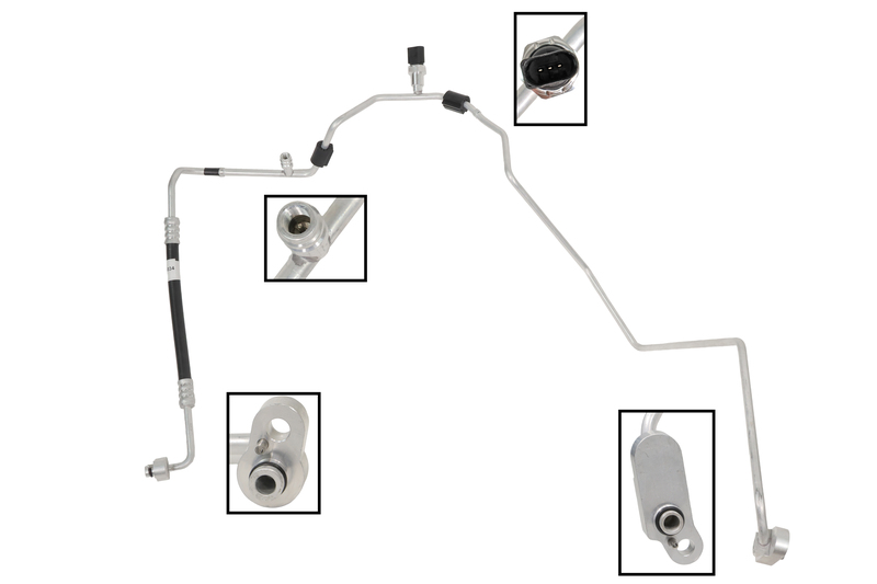 High/Low Pressure Line, air conditioning