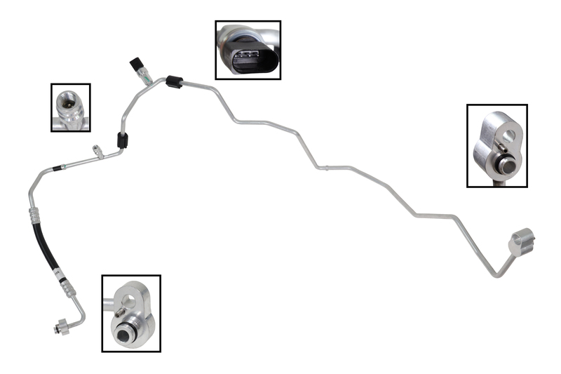 High/Low Pressure Line, air conditioning