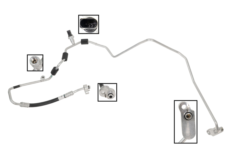 High/Low Pressure Line, air conditioning