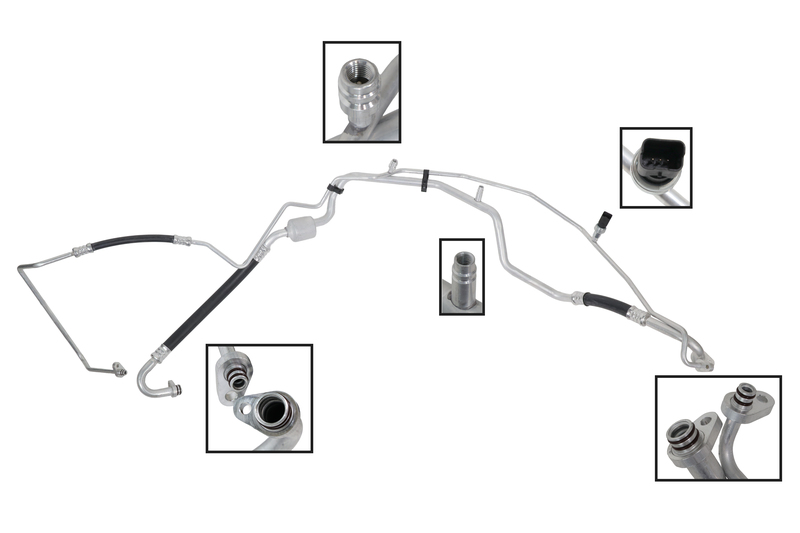 High/Low Pressure Line, air conditioning