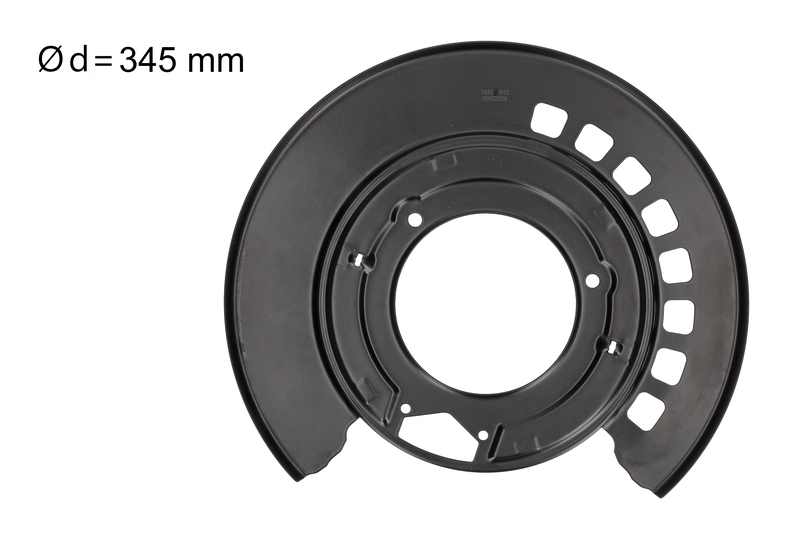 Splash Panel, brake disc
