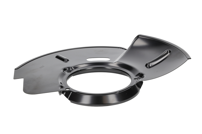 splash panel, brake disc