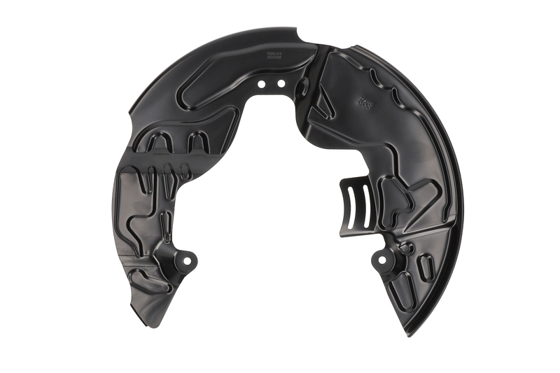 splash panel, brake disc