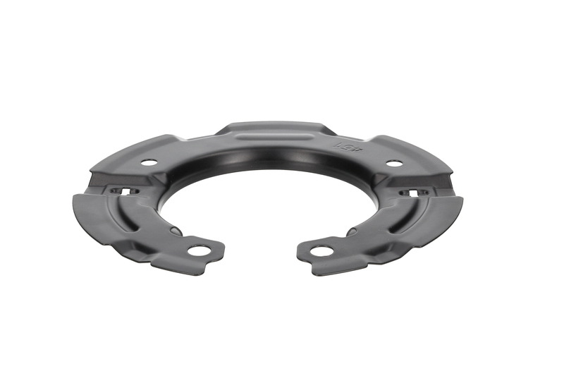 splash panel, brake disc