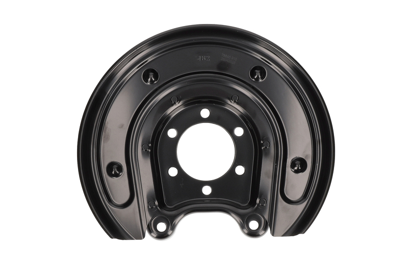 splash panel, brake disc
