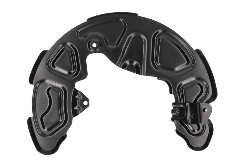 splash panel, brake disc