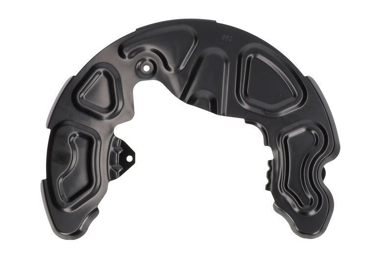 splash panel, brake disc