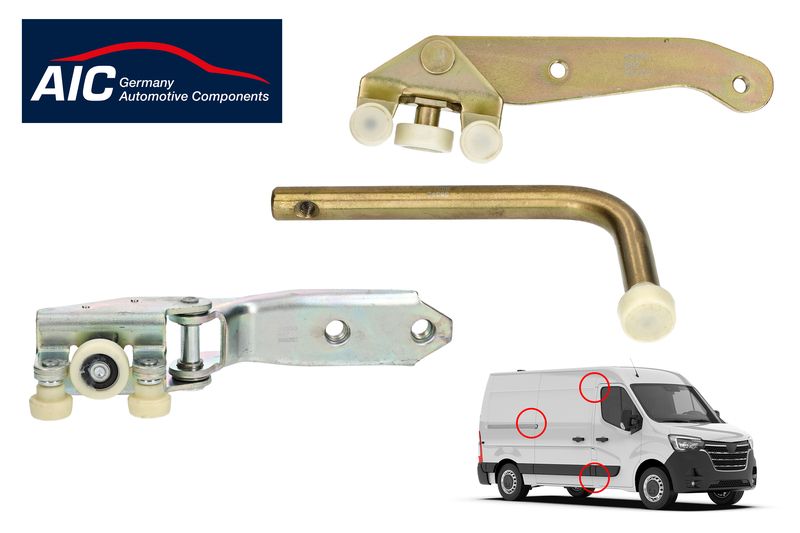 Roller Guide set, sliding door