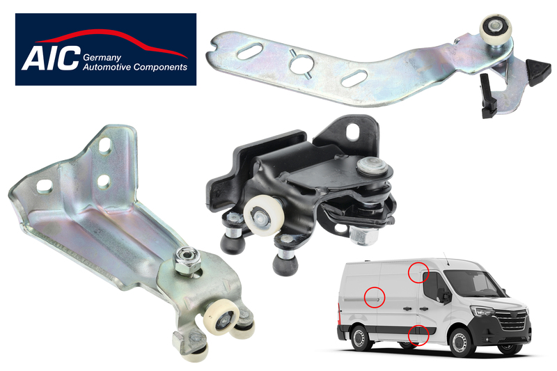 Roller Guide set, sliding door