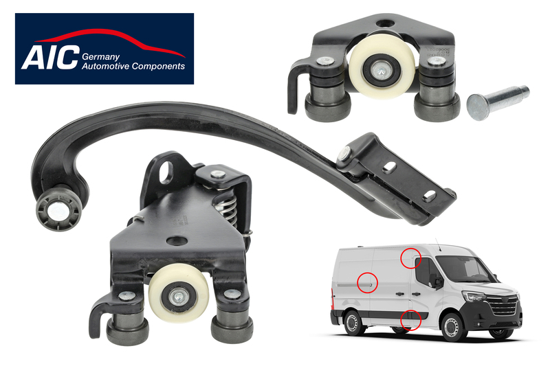 Roller Guide set, sliding door
